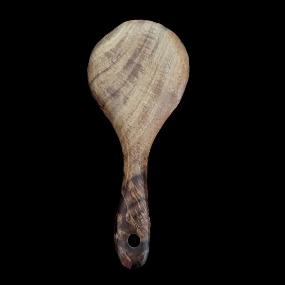 Wooden Spoon Teak Rustic Cottage Core Shabby Chic Boho‎ Décor Kitchen